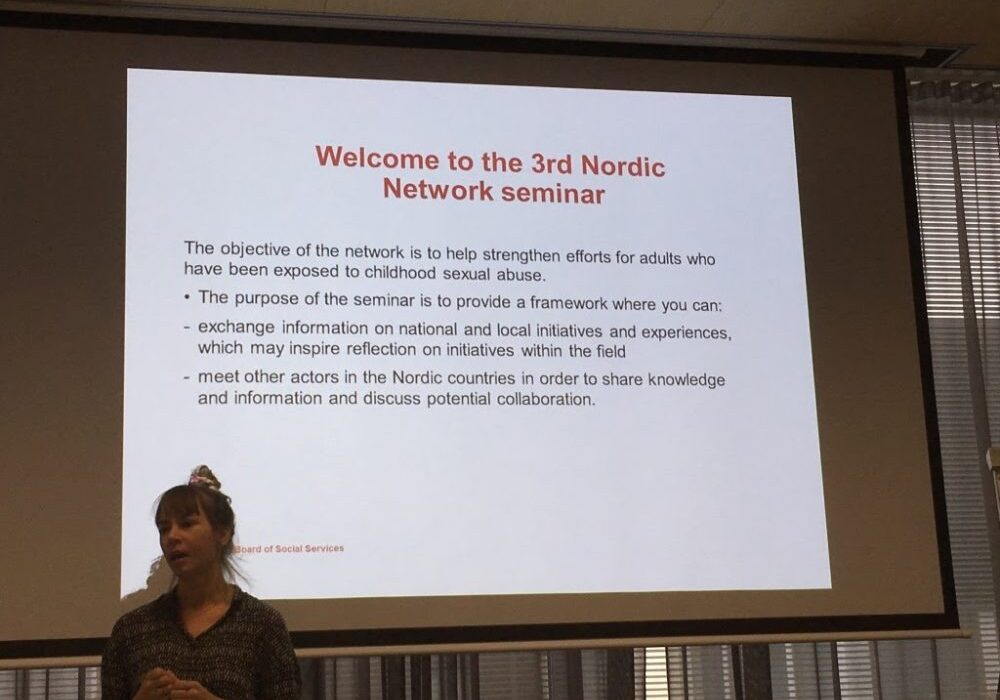 Iben Sand Olesen foto av presentasjon